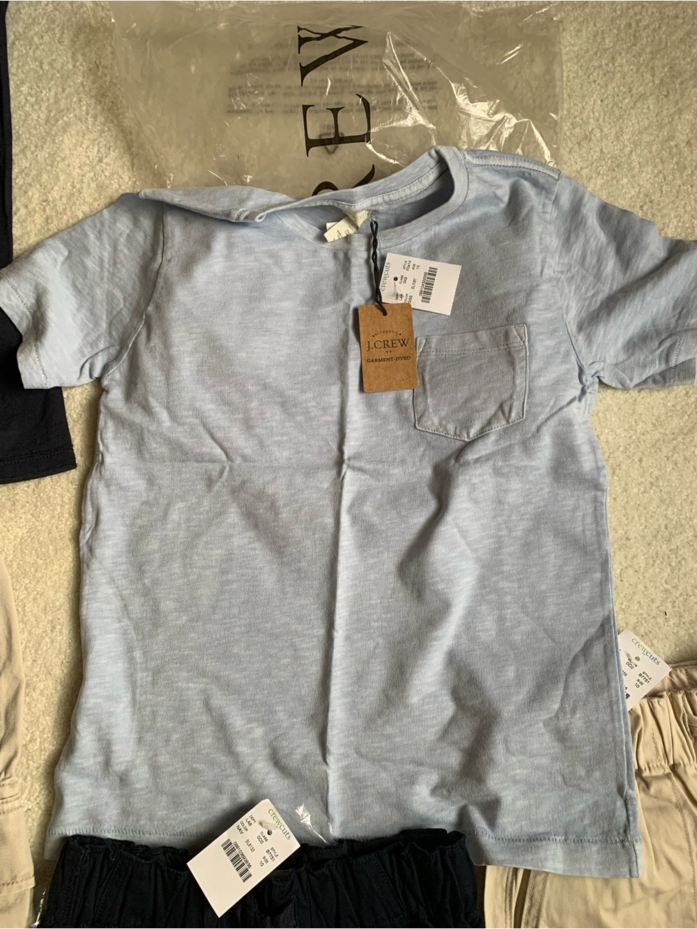 Boys Size 10 NWT Crewcuts Zara Under Armor Lands End Bundle | 8 pieces